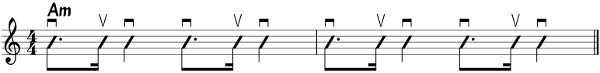 Ritmo rasgueo balada